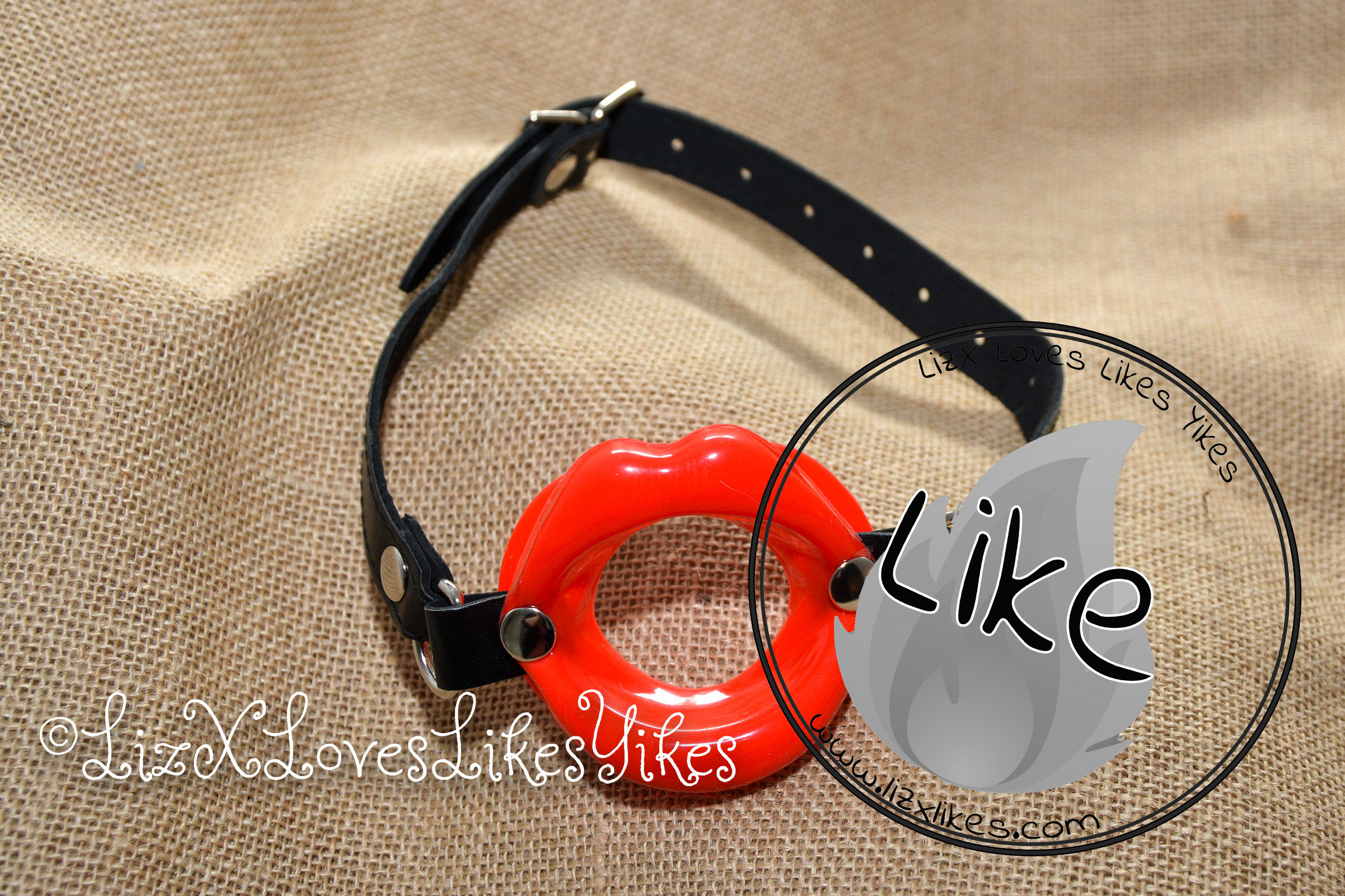 Review Red Lips Open Mouth Ring Gag