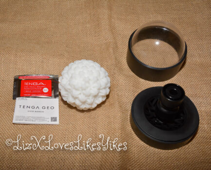 Review of TENGA GEO CORAL Male Masturbator Copyright Liz BlackX