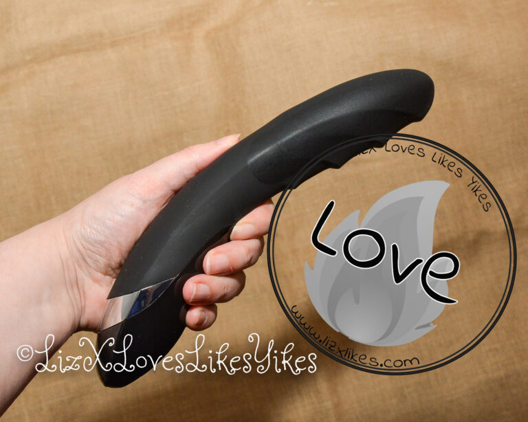 Review of Sizzling Simon, an E-stim vibrator by Mystim Copyright Liz BlackX