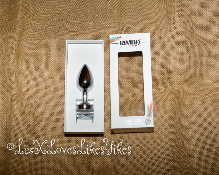 Review of Rimba Aluminium Buttplug with LED lights Pisa
