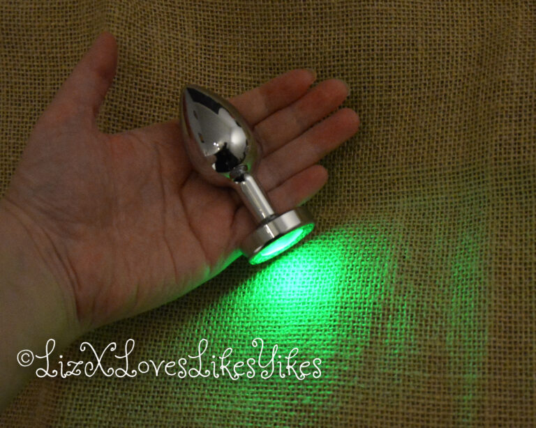 Review of Rimba Aluminium Buttplug with LED lights Pisa