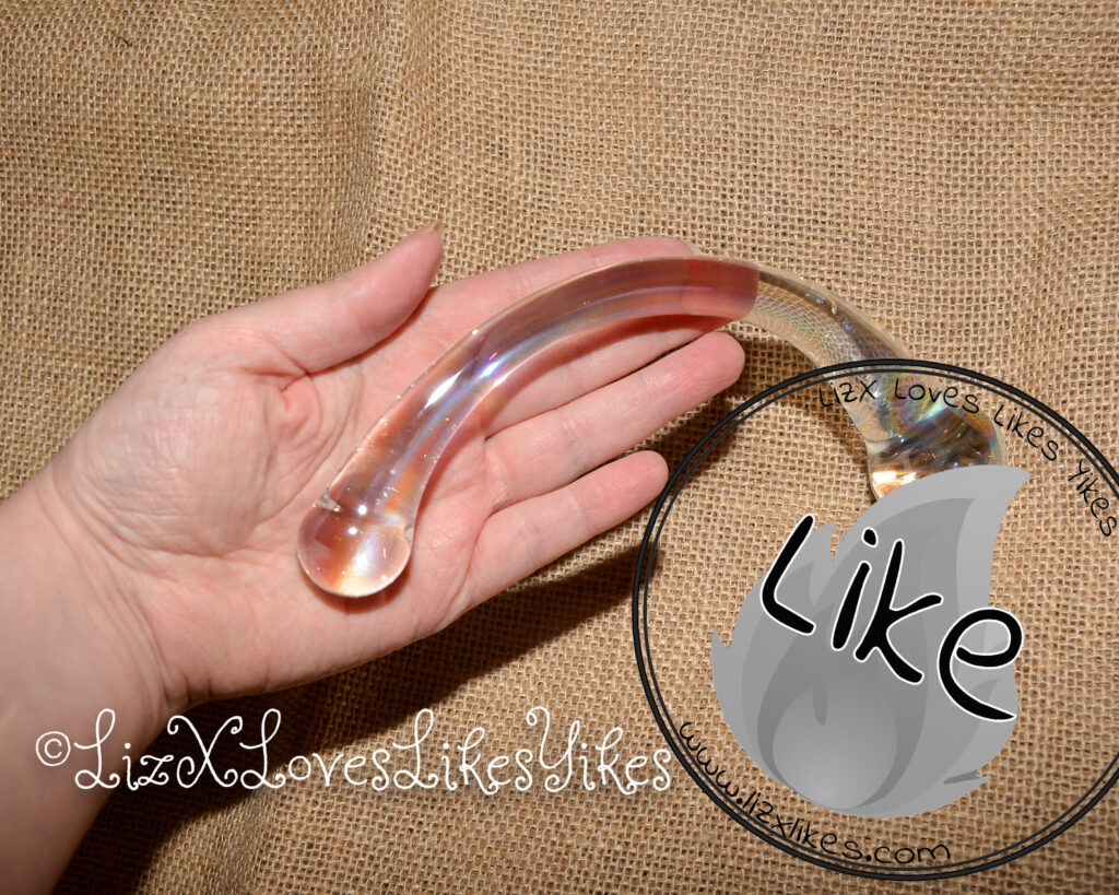 Review of the Rimba Sensual Glass Dildo Wanda Copyright Liz BlackX