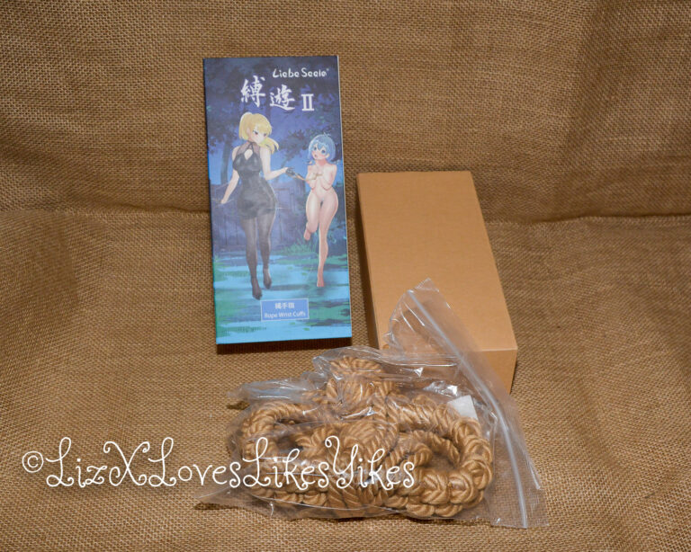 Review of Liebe Seele Bound You Ⅱ Shibari Bondage Rope Wrist Cuffs and Lead Copyright Liz BlackX