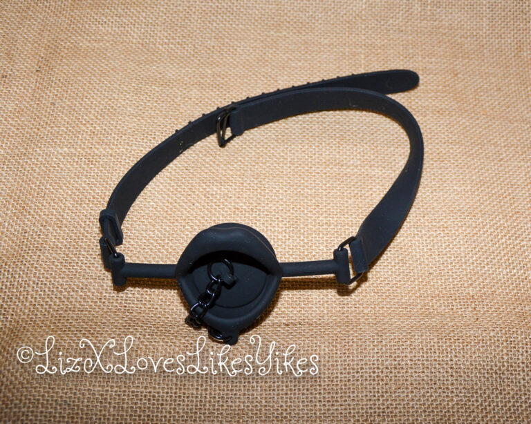 Review of the Calexotics Scandal Silicone Stopper Gag Copyright Liz BlackX