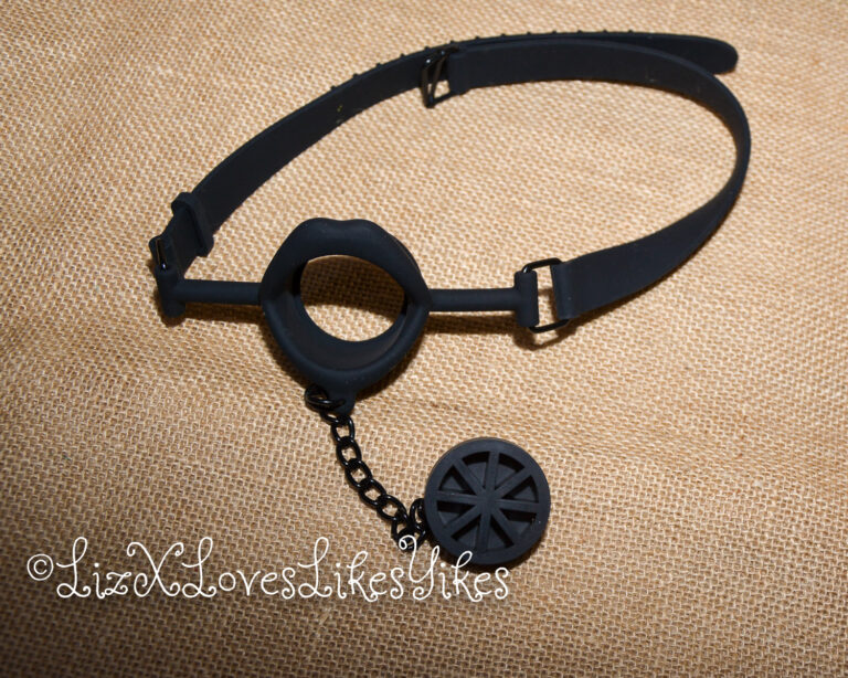 Review of the Calexotics Scandal Silicone Stopper Gag Copyright Liz BlackX