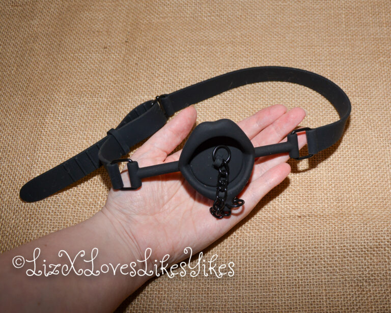 Review of the Calexotics Scandal Silicone Stopper Gag Copyright Liz BlackX