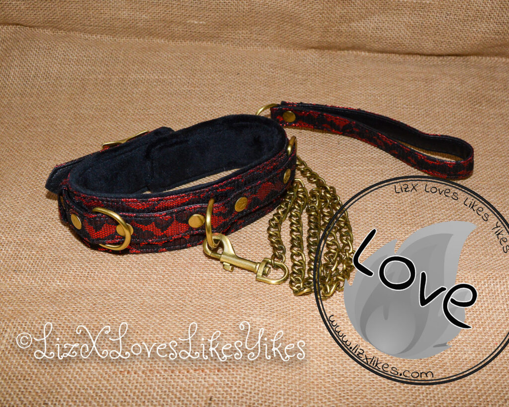 Review of the Liebe Seele Victorian Garden Lace and Velvet Collar with Chain Leash