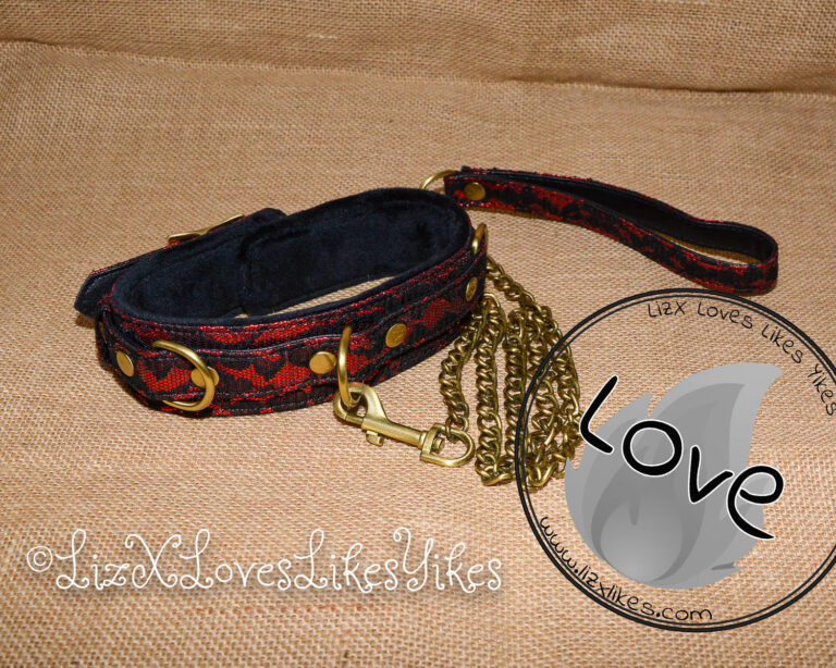 Review of the Liebe Seele Victorian Garden Lace and Velvet Collar with Chain Leash