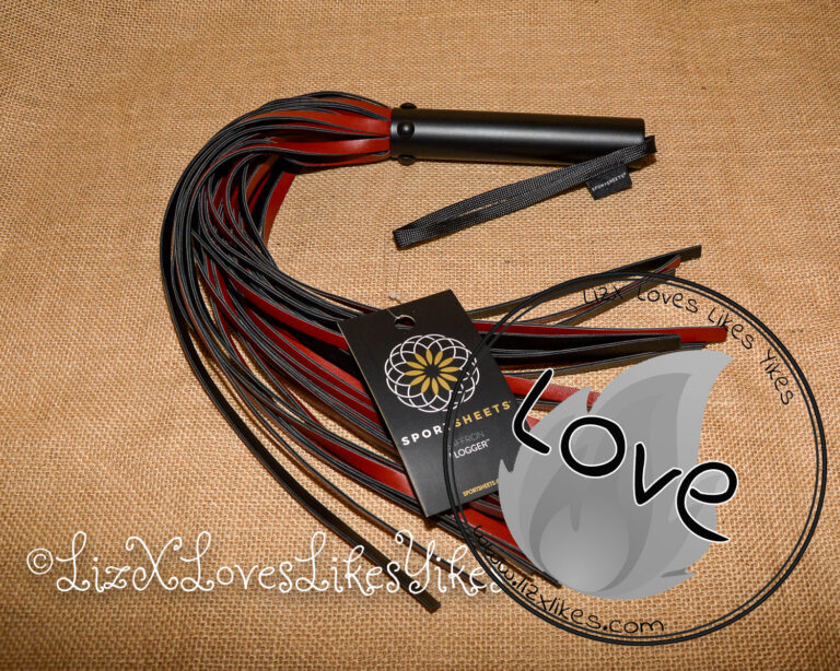 Review of the Saffron Flogger by Sportsheets Copyright Liz BlackX