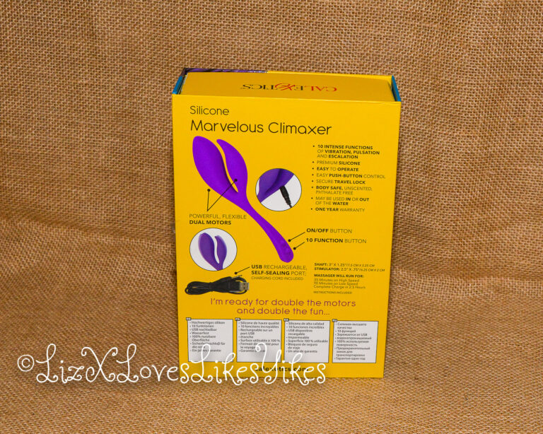 Review of the CalExotics Mini Marvels Silicone Marvelous Climaxer Copyright Liz BlackX