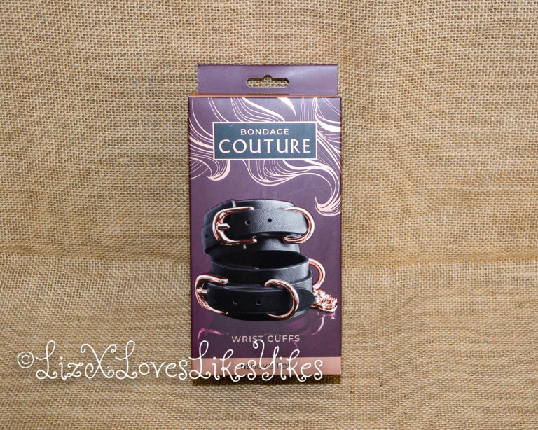 Review of Bondage Couture Vegan Leather Wrist Cuffs Copyright Liz BlackX