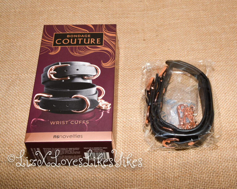 Review of Bondage Couture Vegan Leather Wrist Cuffs