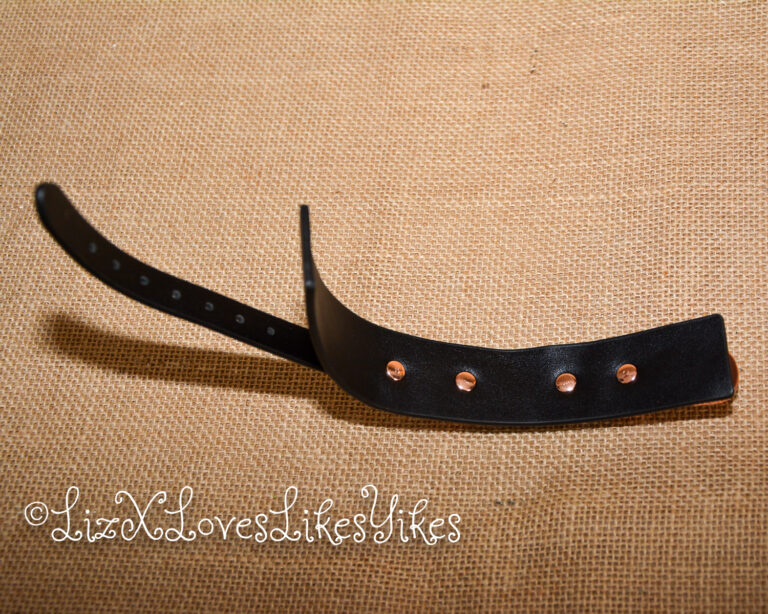 Review of Bondage Couture Vegan Leather Wrist Cuffs Copyright Liz BlackX