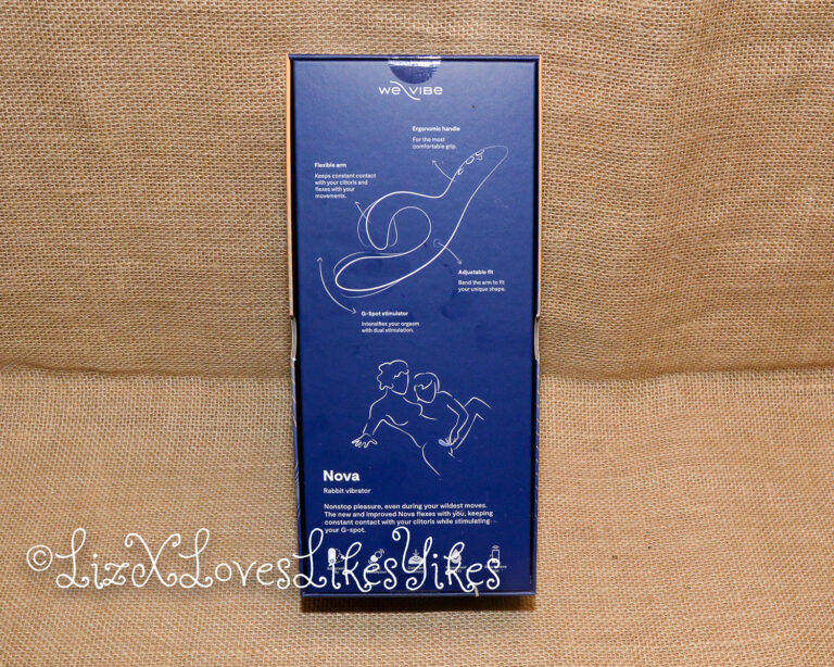 Review of the Nova 2 WeVibe Vibrator Copyright Liz BlackX