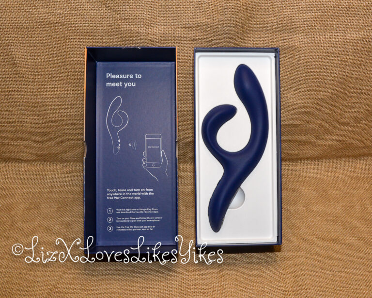 Review of the Nova 2 WeVibe Vibrator Copyright Liz BlackX