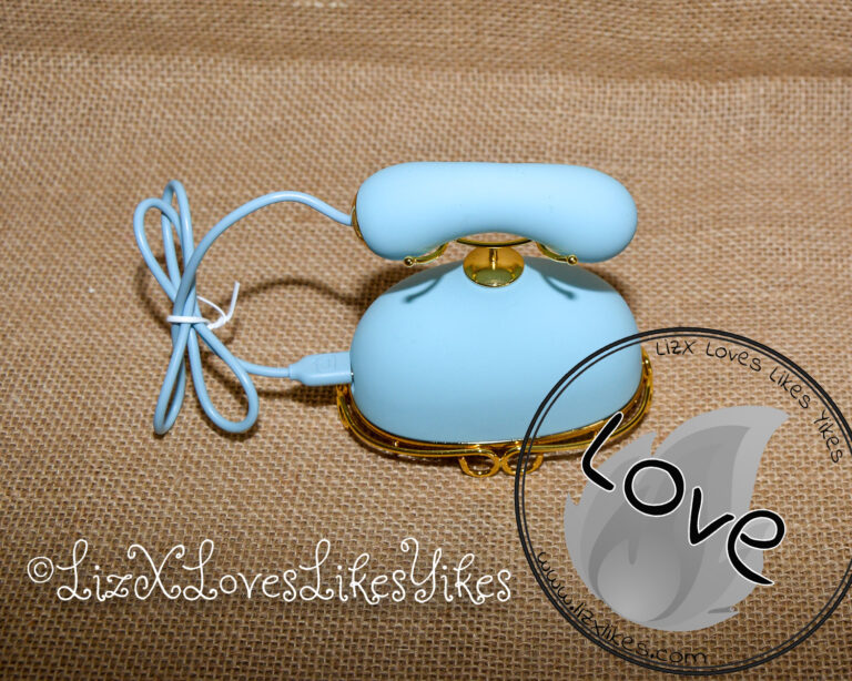 Review of Svakom Retro Telephone Massager Copyright Liz BlackX