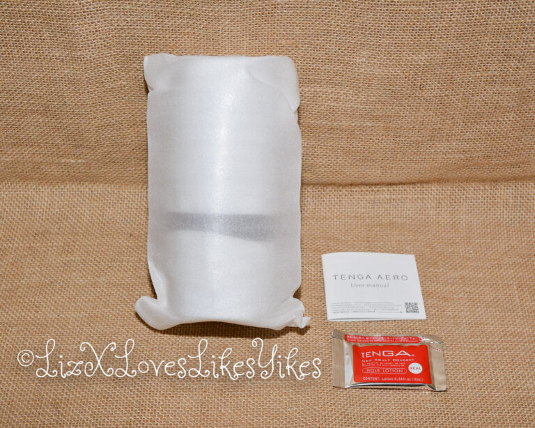 Review of the TENGA - Aero Masturbator - Silver Copyright Liz BlackX