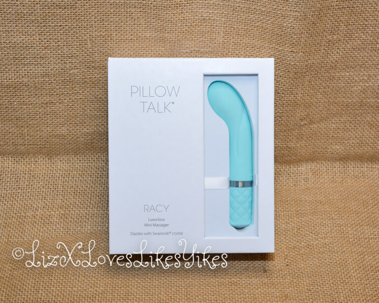 Review of Pillow Talk Racy G-spot Vibrator - Teal Copyright Liz BlackX