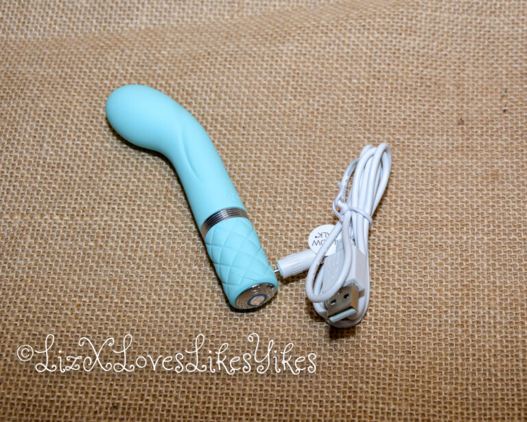 Review of Pillow Talk Racy G-spot Vibrator - Teal Copyright Liz BlackX