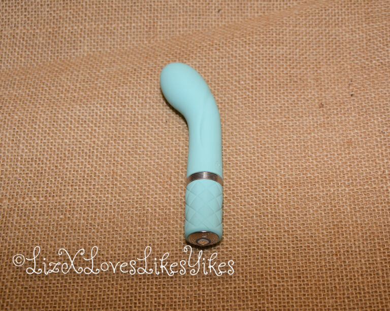 Review of Pillow Talk Racy G-spot Vibrator - Teal Copyright Liz BlackX