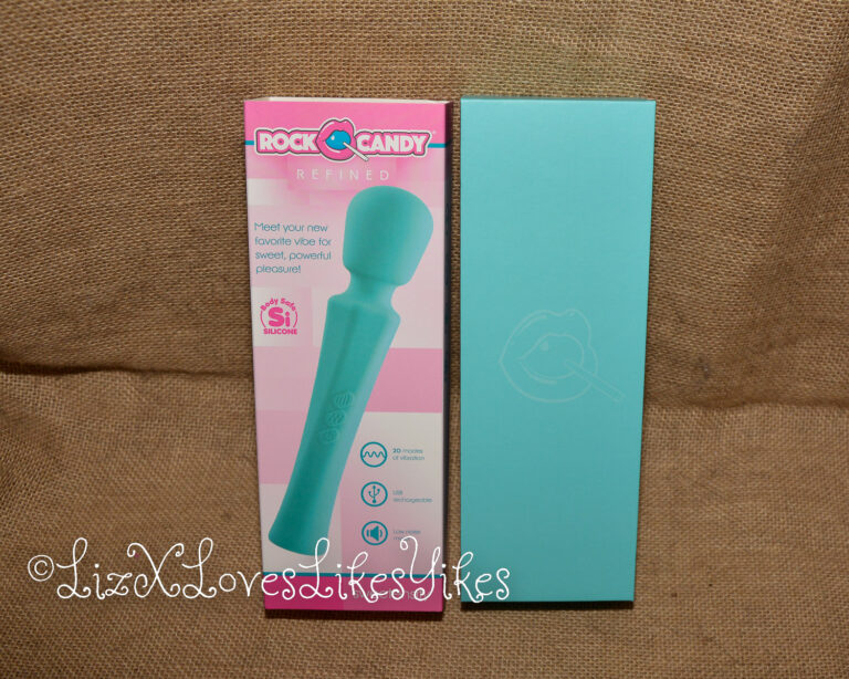 Review of Sweetensity Rechargeable Silicone Wand Vibrator Copyright Liz BlackX