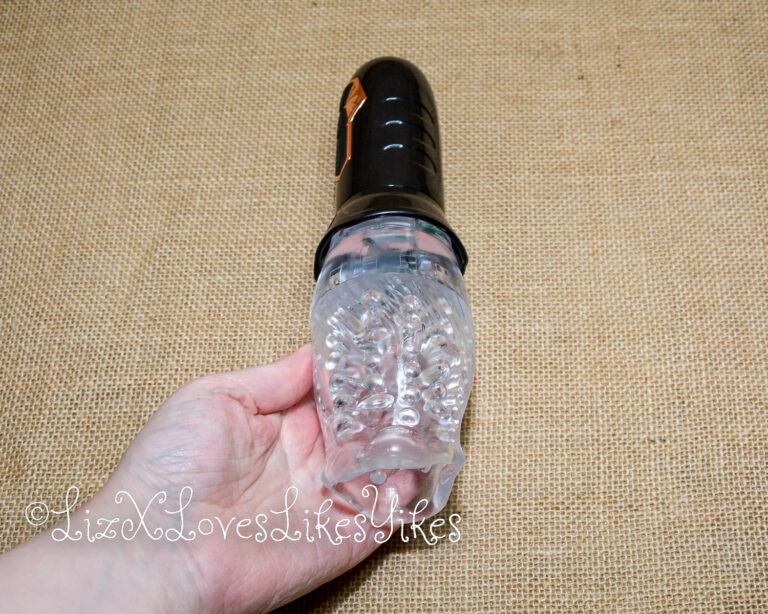 Review of the Bestvibe Upgrade Monica Rotating Vibrating Blowjob Masturbator Copyright Liz BlackX