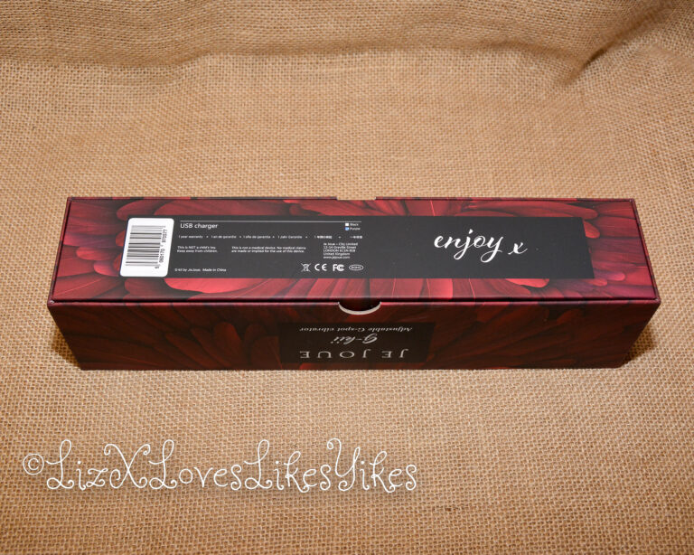 Review of the Je Joue G-Kii Flexible Clitoral & G-Spot Vibrator Copyright Liz BlackX