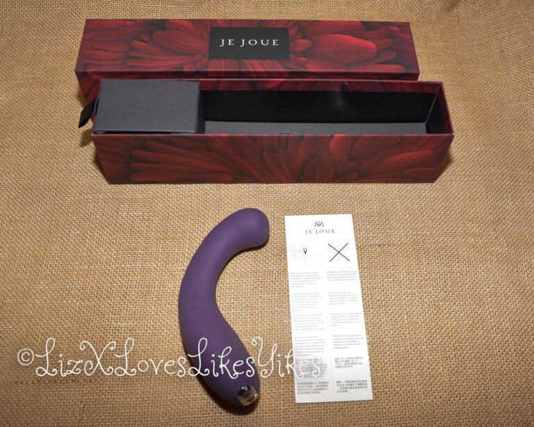 Review of the Je Joue G-Kii Flexible Clitoral & G-Spot Vibrator Copyright Liz BlackX
