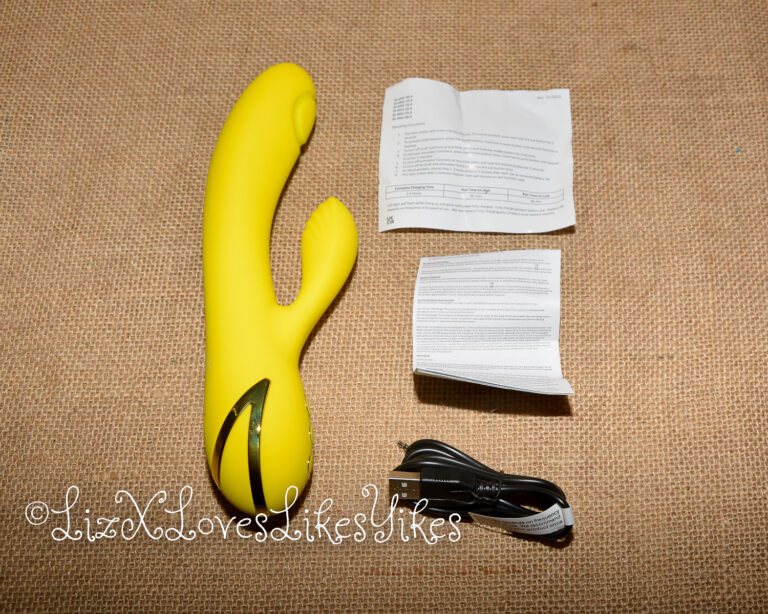 Review of the California Dreaming San Diego Seduction Dual Stimulation Vibrator CalExotics Copyright Liz BlackX
