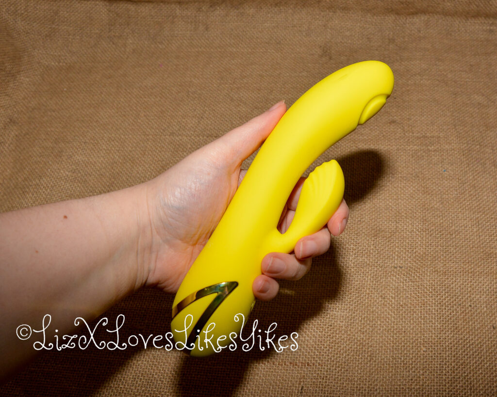 Review of the California Dreaming San Diego Seduction Dual Stimulation Vibrator CalExotics Copyright Liz BlackX