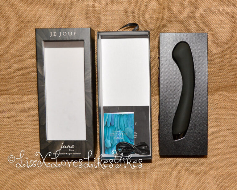Review of the Juno Flex G-Spot vibrator by Je Joue, sponsored by Bettystoybox.com Copyright Liz BlackX