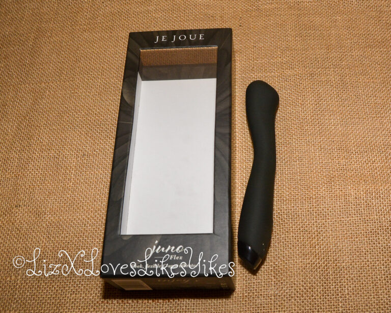 Review of the Juno Flex G-Spot vibrator by Je Joue, sponsored by Bettystoybox.com Copyright Liz BlackX