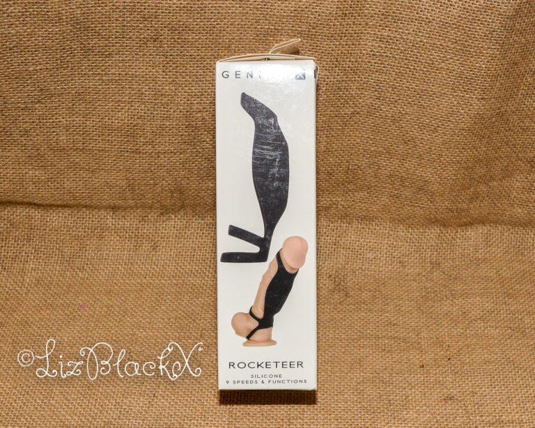 Review of The Rocketeer Vibrating Penis Enhancer Sheath Sponsored by BettysToyBox.com Copyright LizBlackX