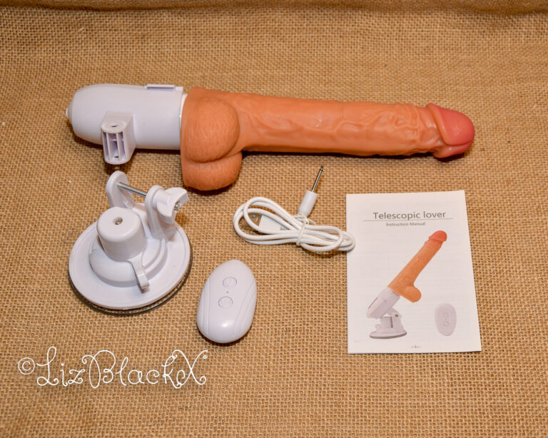 Review Cal-8 Thrusting Rotating Vibrating Multi-angle Heating Remote Control Sex Machine Acmejoy Copyright LizBlackX