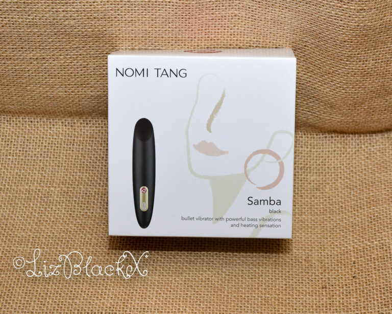 Review of the Samba lipstick vibrator by Nomi Tang Copyright Liz BlackX