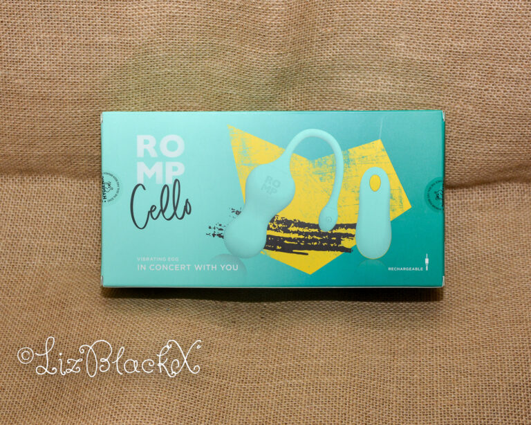 Review of the Cello Vibrating Egg by Romp Toys Copyright Liz BlackX