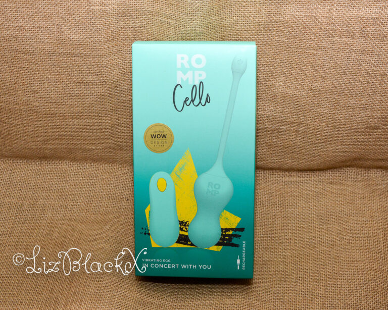 Review of the Cello Vibrating Egg by Romp Toys Copyright Liz BlackX
