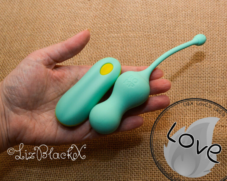 Review of the Cello Vibrating Egg by Romp Toys Copyright Liz BlackX