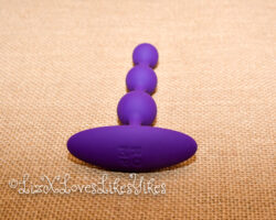 Review of the Amp Anal Beads by Romp Toys Copyright Liz BlackX