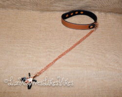 Review of the Rose Gold Memory Collar and Nipple Clamps by Liebe Seele Copyright Liz BlackX