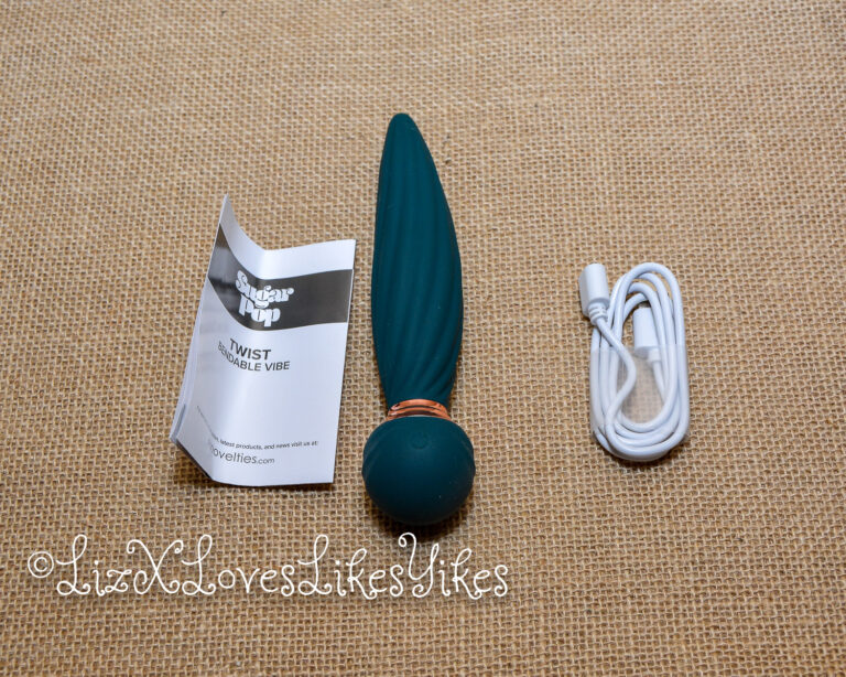 Review of the Twist vibrator by Sugar Pop Copyright Liz BlackX