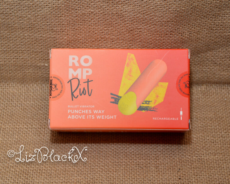 Review of the Riot Mini Bullet Vibrator by Romp Toys Copyright Liz BlackX