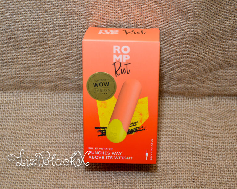 Review of the Riot Mini Bullet Vibrator by Romp Toys Copyright Liz BlackX
