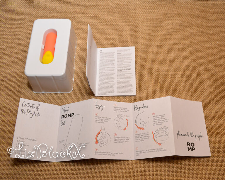 Review of the Riot Mini Bullet Vibrator by Romp Toys Copyright Liz BlackX