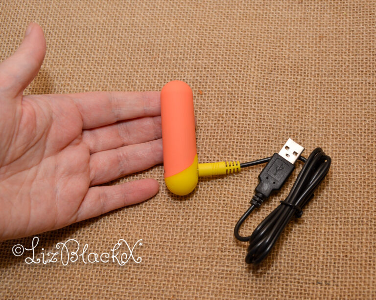 Review of the Riot Mini Bullet Vibrator by Romp Toys Copyright Liz BlackX