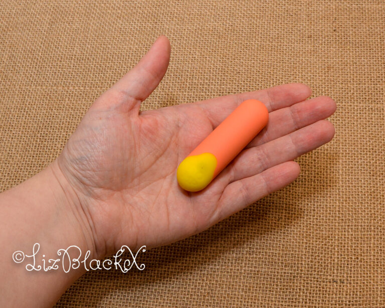 Review of the Riot Mini Bullet Vibrator by Romp Toys Copyright Liz BlackX