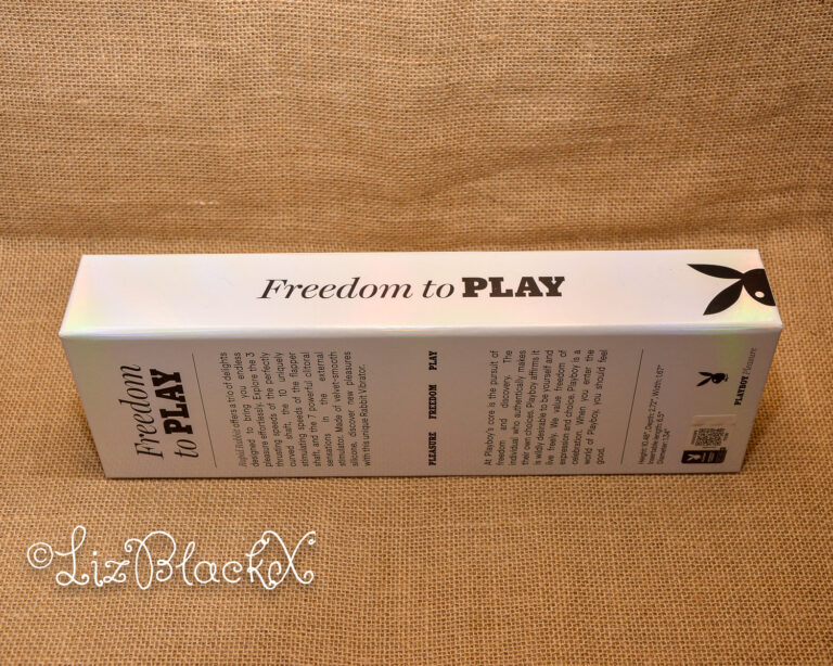 Review of the Playboy Rapid Rabbit Thrusting Vibrator with Flapping Shaft Copyright Liz BlackX