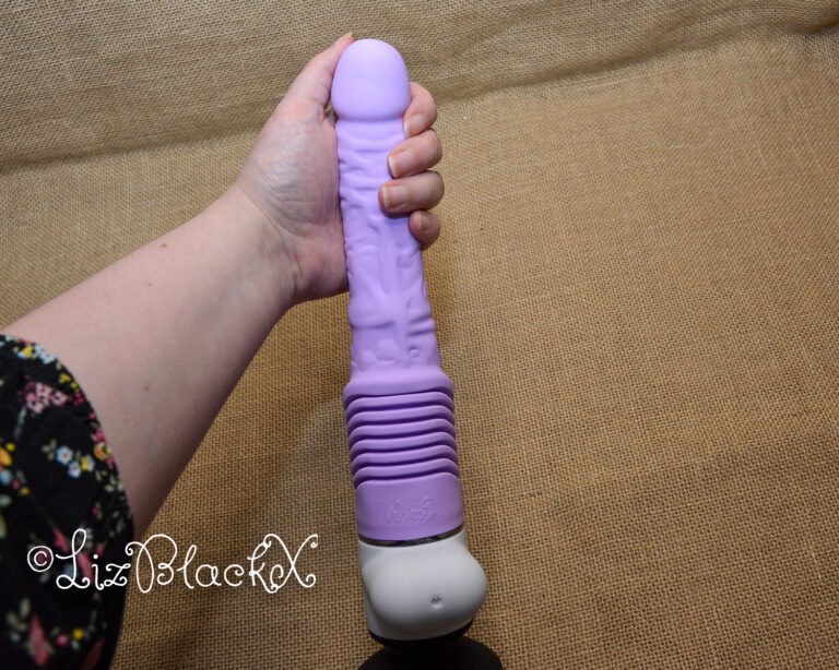 Review of Sammie, a Thrusting Dildo Vibrator by Velvet and the Accessories Pack Copyright Liz BlackX
