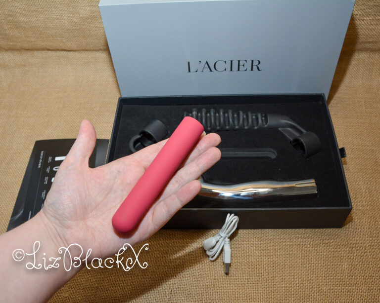Review of Capo, Vibrating Stainless Metal Dildo by L'Acier Copyright Liz BlackX