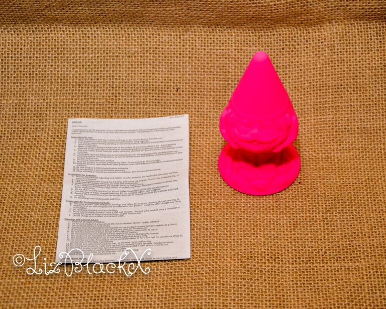 Review of the Naughty Bits® Anal Gnome™ Gnome Butt Plug by Calexotics Copyright Liz BlackX